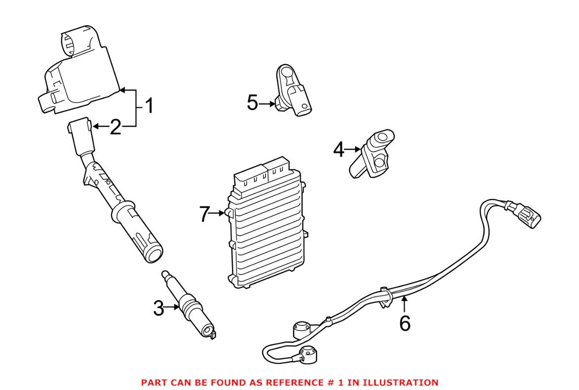 Mercedes Direct Ignition Coil 1579060100